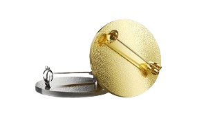 lapel pin safety pin attachment