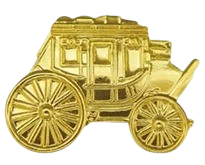 lapel pin shiny gold plating