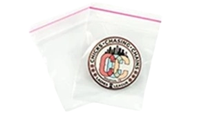 lapel pins poly bag