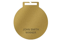 medal option deep engraving