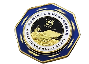 spinning challenge coin